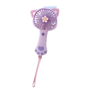 12 PCS Handheld Mini Cat Fan