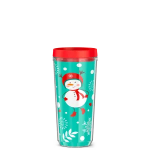 16oz DOUBLE WALL TUMBLER SNOWMAN