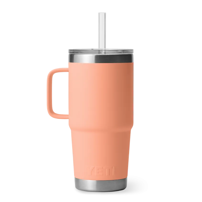 25 oz. / 739ml Straw Mug w/ Straw Lid - Lowcountry Peach