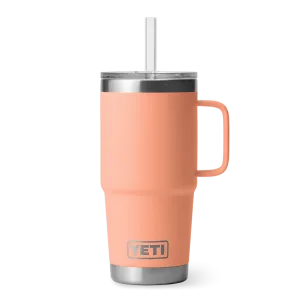 25 oz. / 739ml Straw Mug w/ Straw Lid - Lowcountry Peach