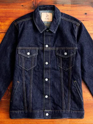 6114 14oz Type-3 Denim Jacket in Indigo