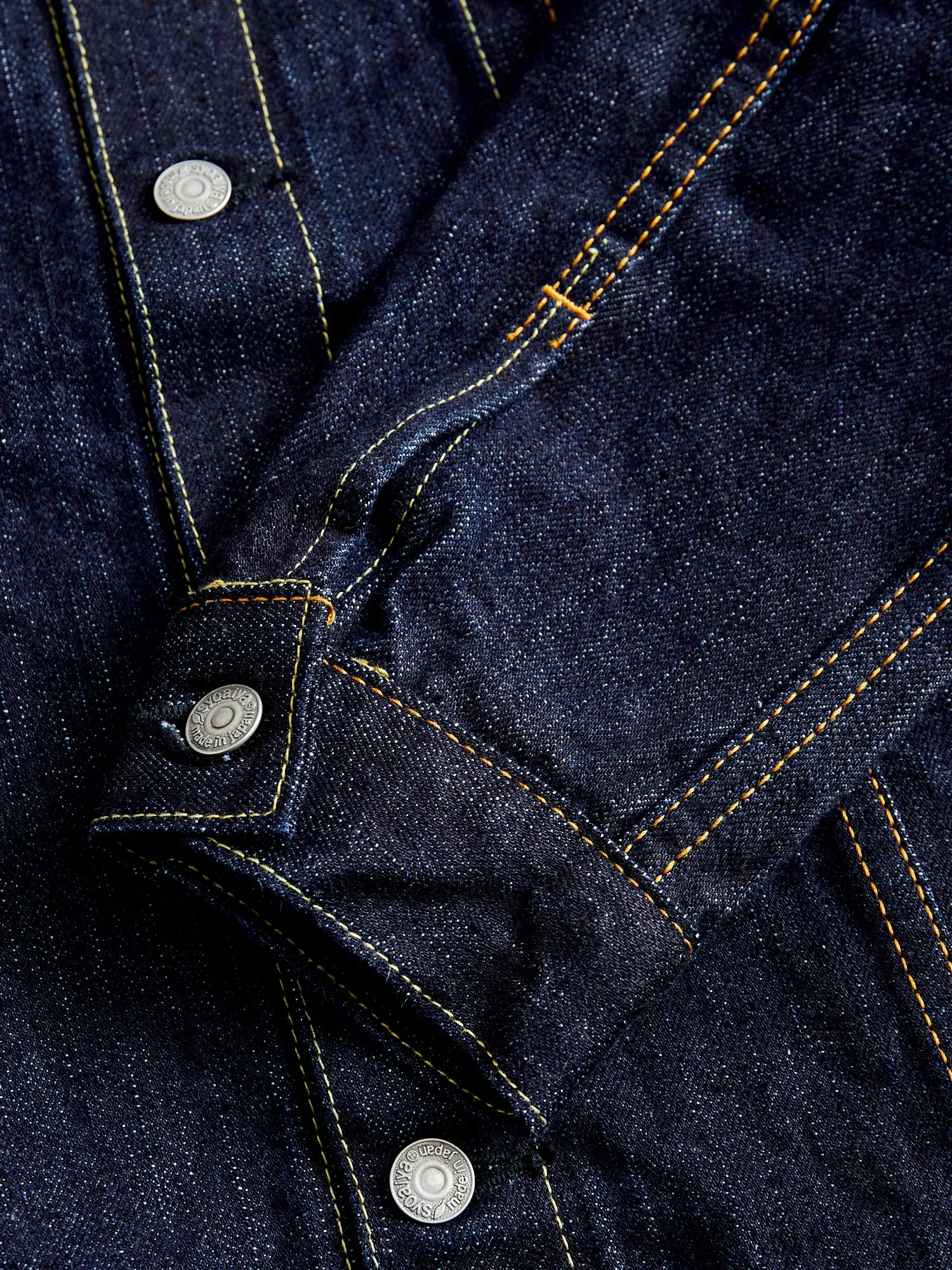 6114 14oz Type-3 Denim Jacket in Indigo