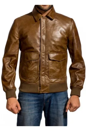 Ansel Elgort Leather The Fault in Our Stars Jacket by TJS