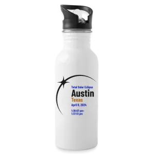 Austin Eclipse 2024: Twilight Stainless Steel Water Bottle