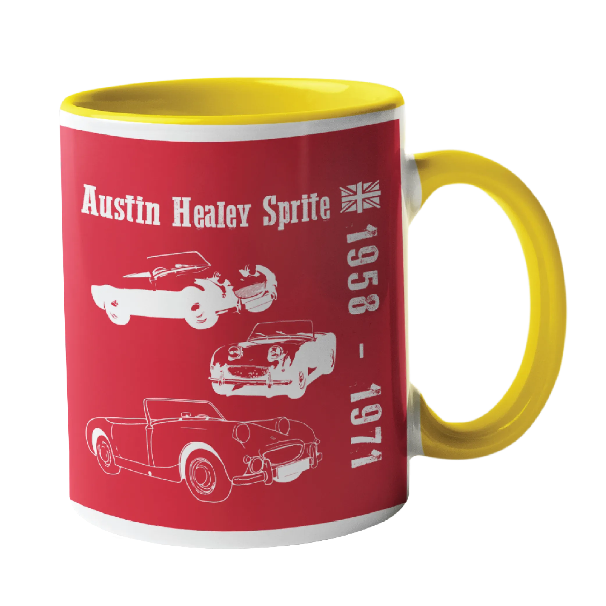 Austin Healey Sprite Classic Car Mug