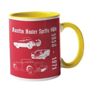 Austin Healey Sprite Classic Car Mug