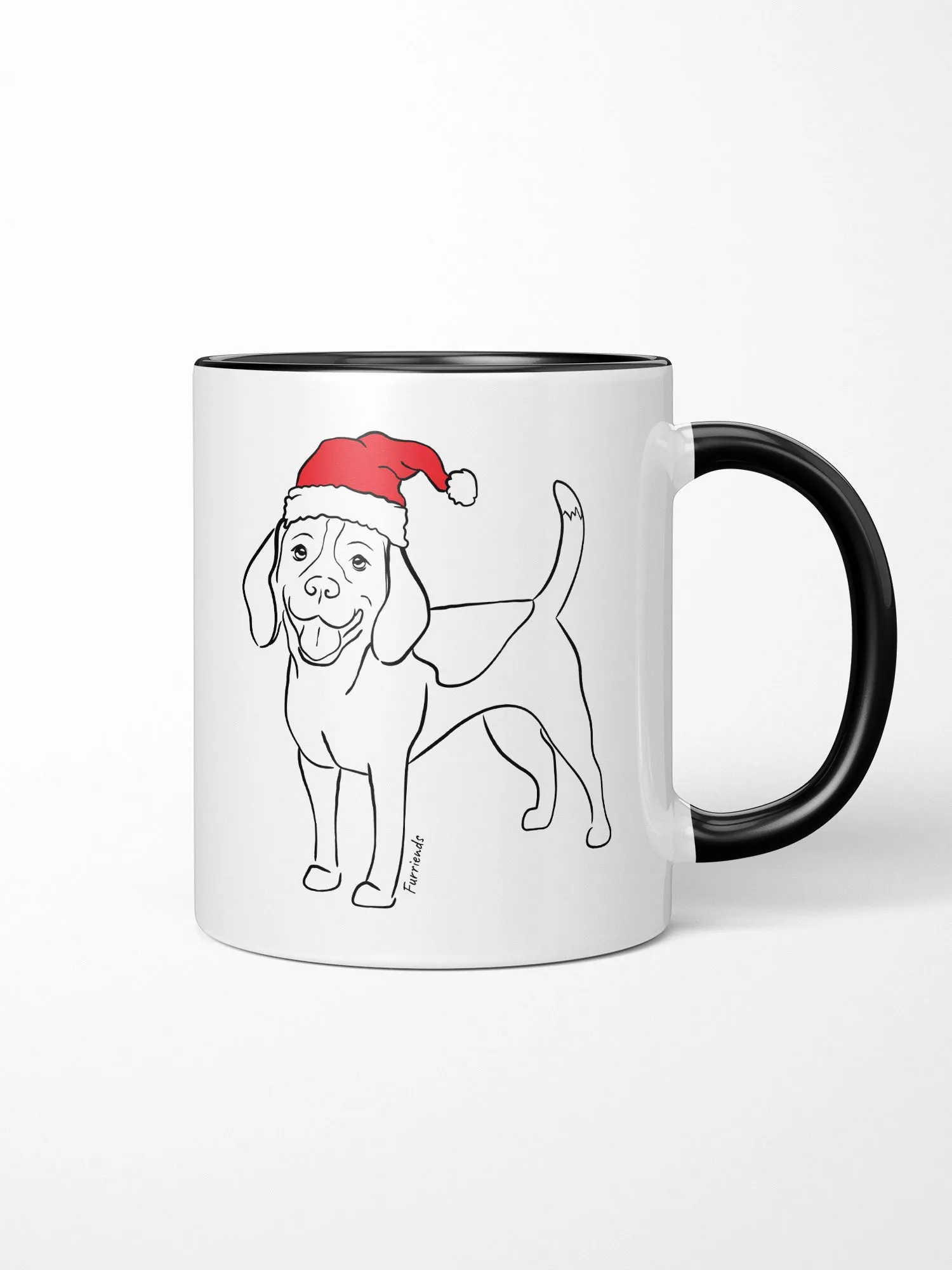 Beagle Christmas Edition Ceramic Mug