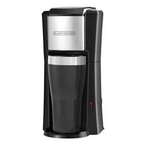 Black and Decker Single Serve Coffeemaker, Black- CM618-LA