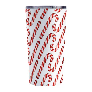 Candy Cane Pattern Tumbler Cup