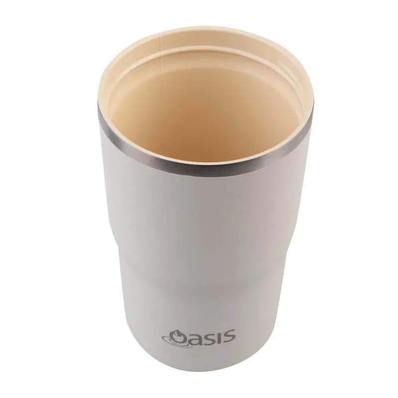 Ceramic Lined Insulated Travel Mug 480mL Alabaster