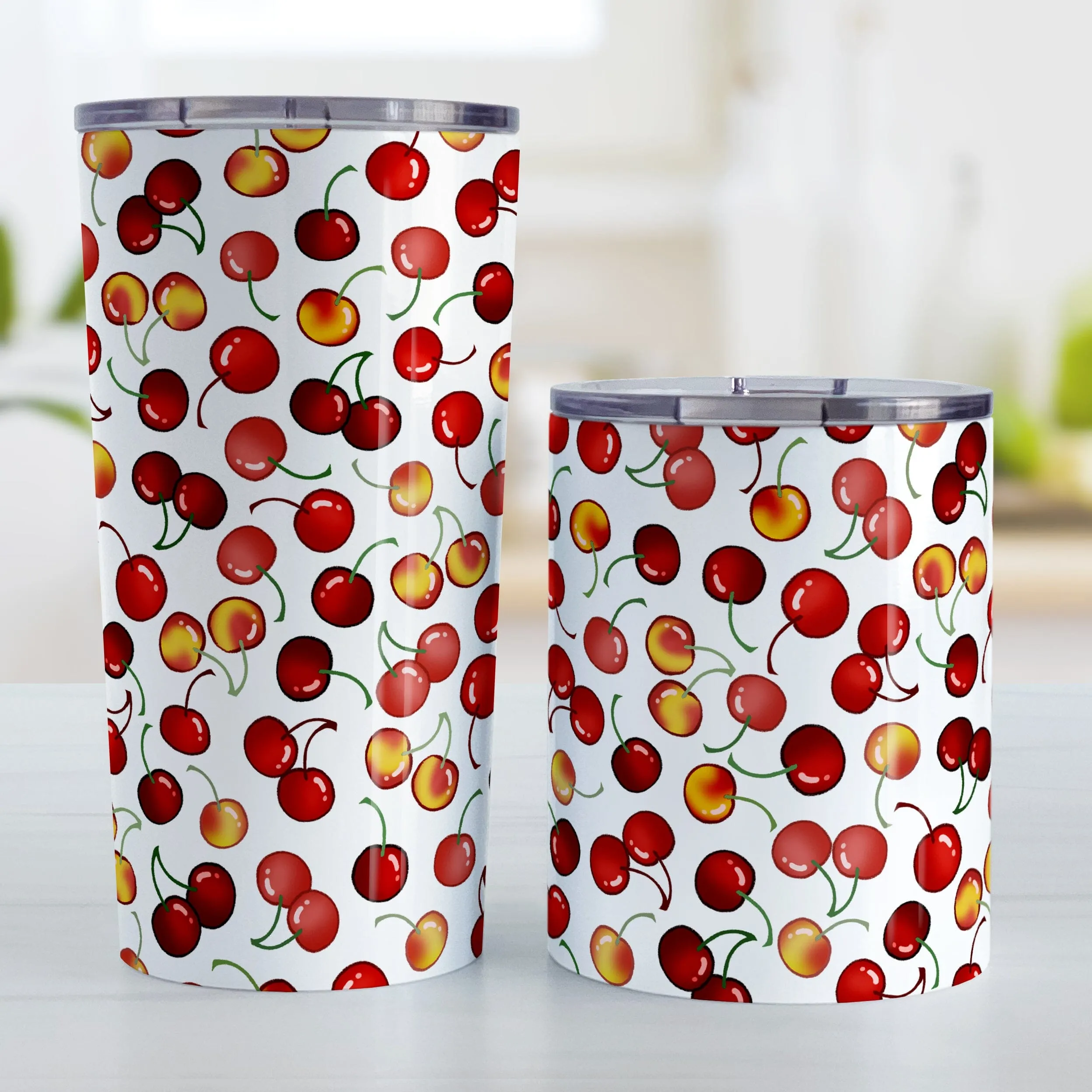 Cherries Tumbler Cup