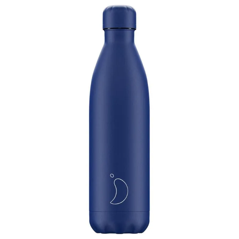 Chilly's Bottle Matte All Blue 750ml Bottle