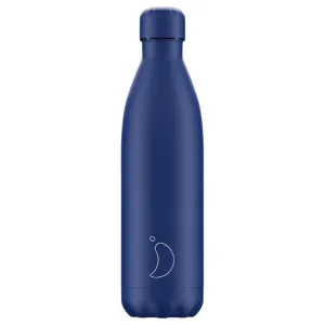 Chilly's Bottle Matte All Blue 750ml Bottle