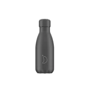 Chilly's Bottle Monochrome All Black 260ml Bottle