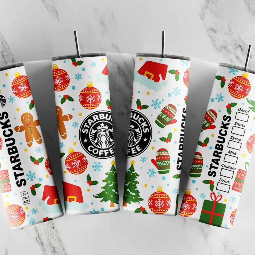 Christmas themed 20oz Tumblers- new styles for 2022