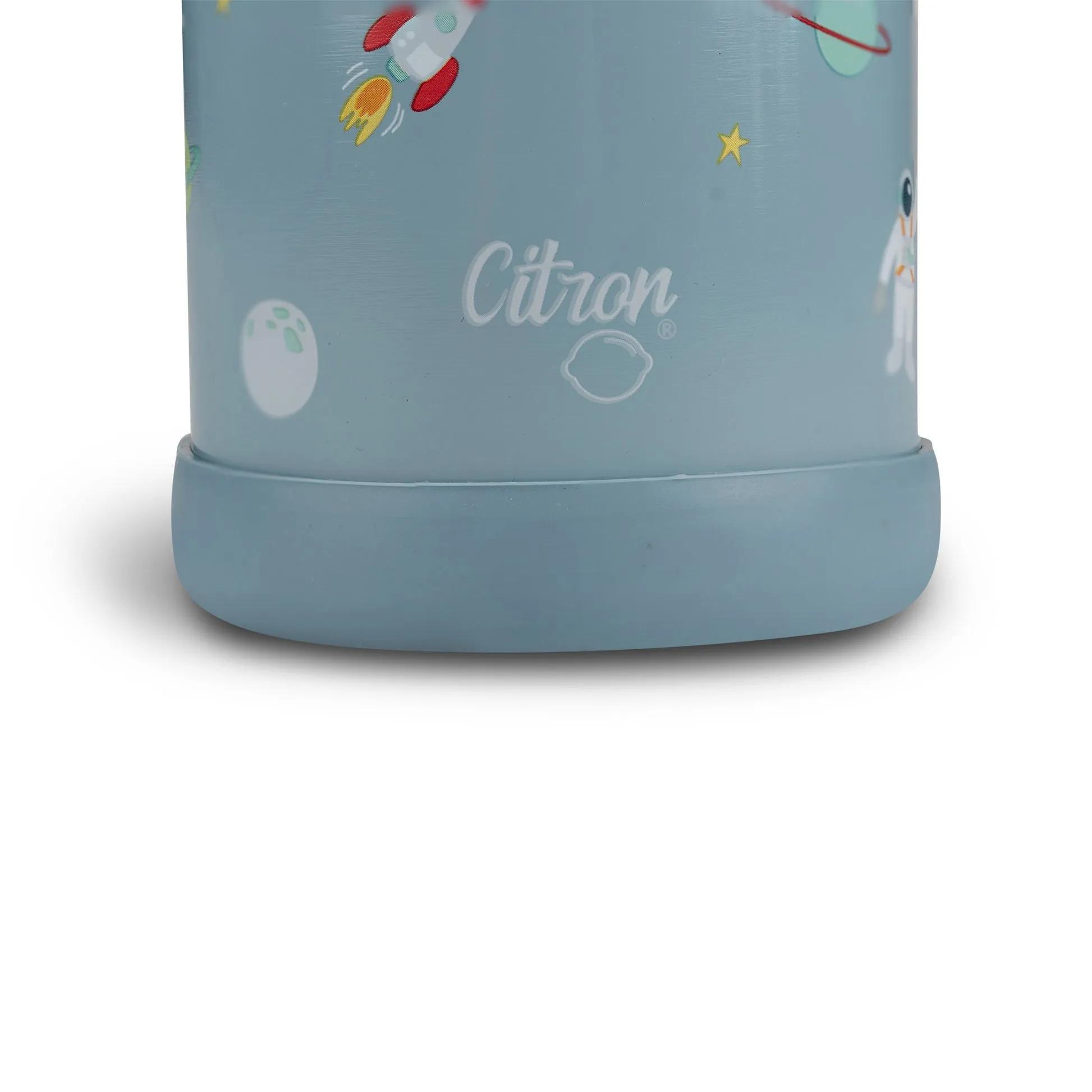 Citron 250ml Water Bottle - Spaceship - Dusty Blue