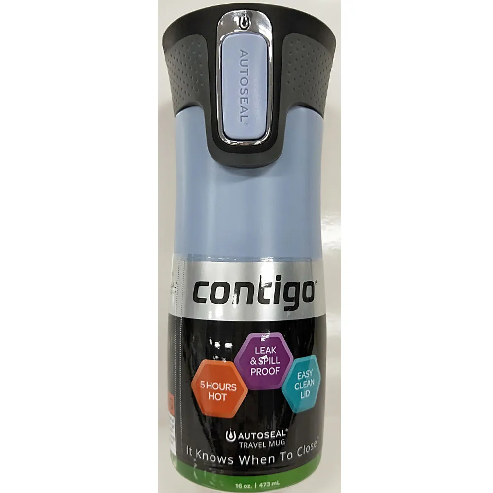 Contigo West Loop Autoseal Travel Mug 473ml - Matte Earl Grey