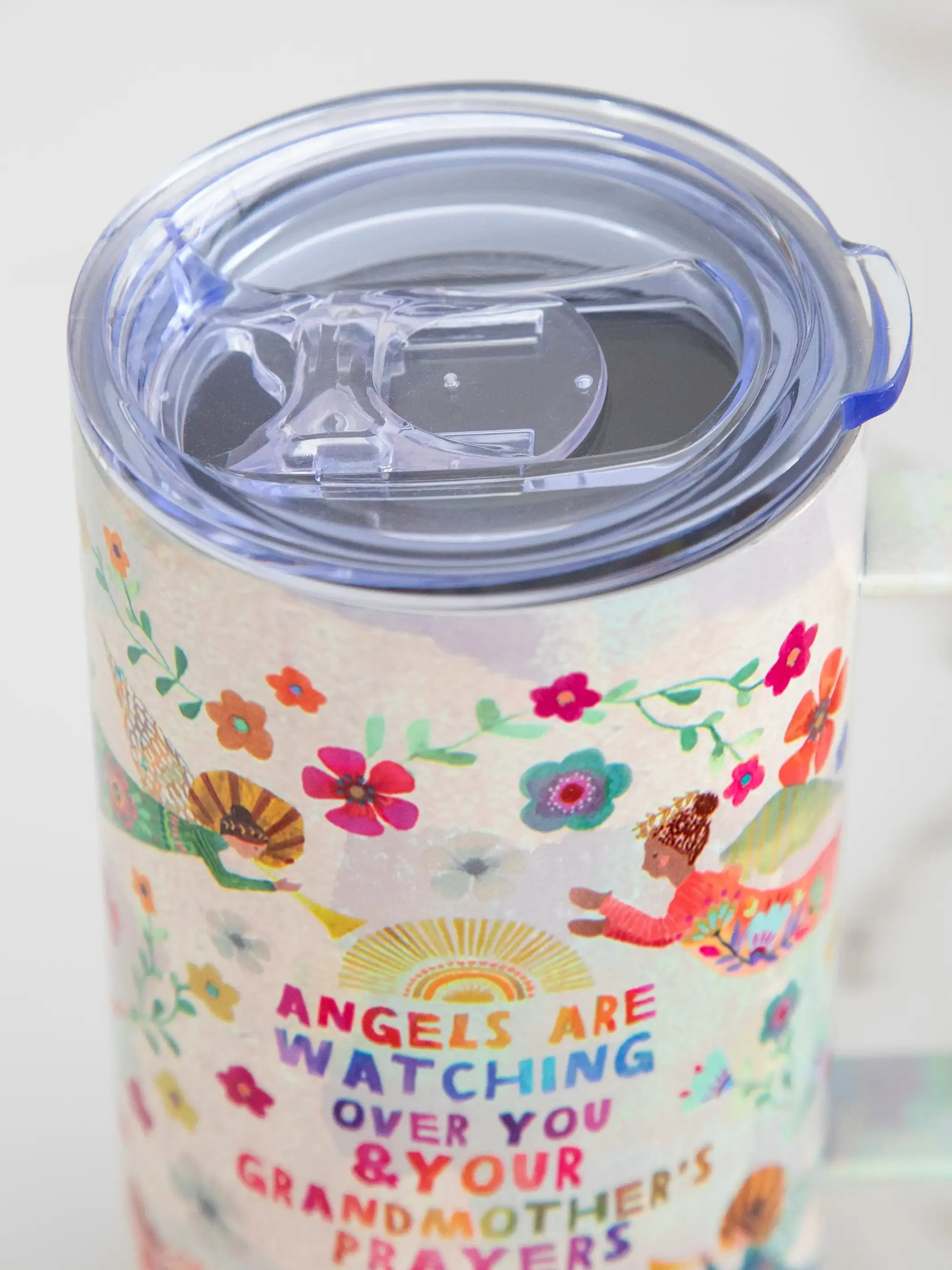 Cork Coffee Tumbler - Angels