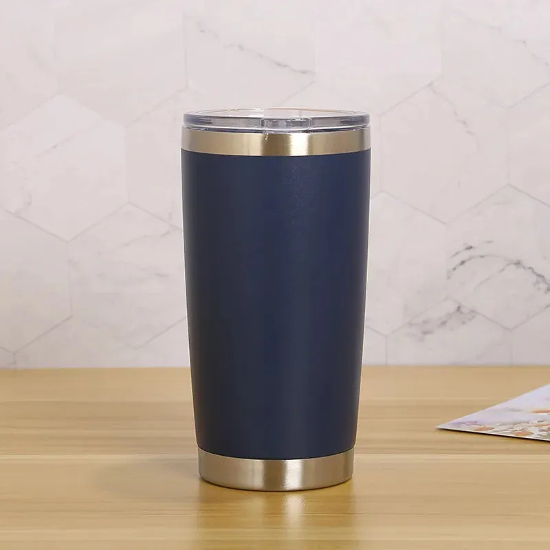 Customized Tumbler With Lid Stainless Steel Vacuum