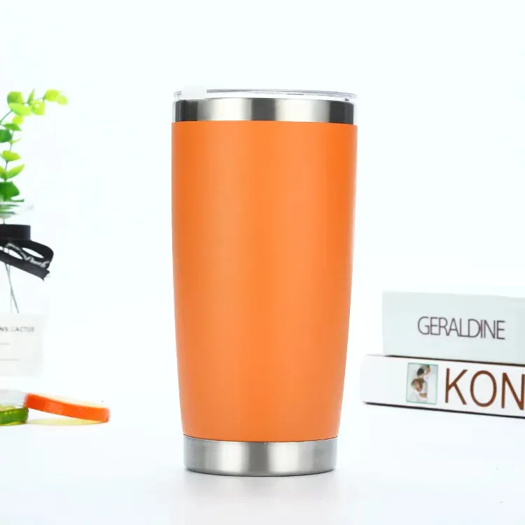 Customized Tumbler With Lid Stainless Steel Vacuum