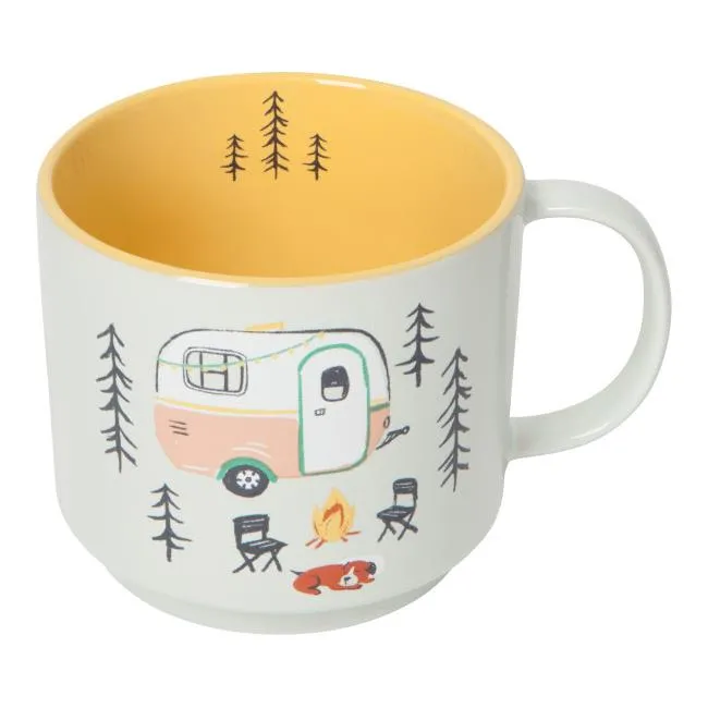 Danica Jubilee Mug & Socks Set - Happy Camper (Ó)