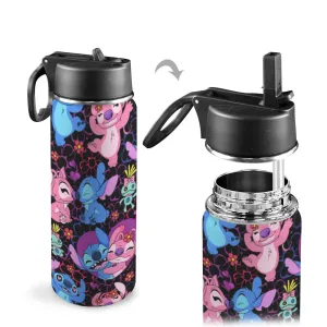 Disney Lilo And Stitch Angel Besties Insulated Water Bottle