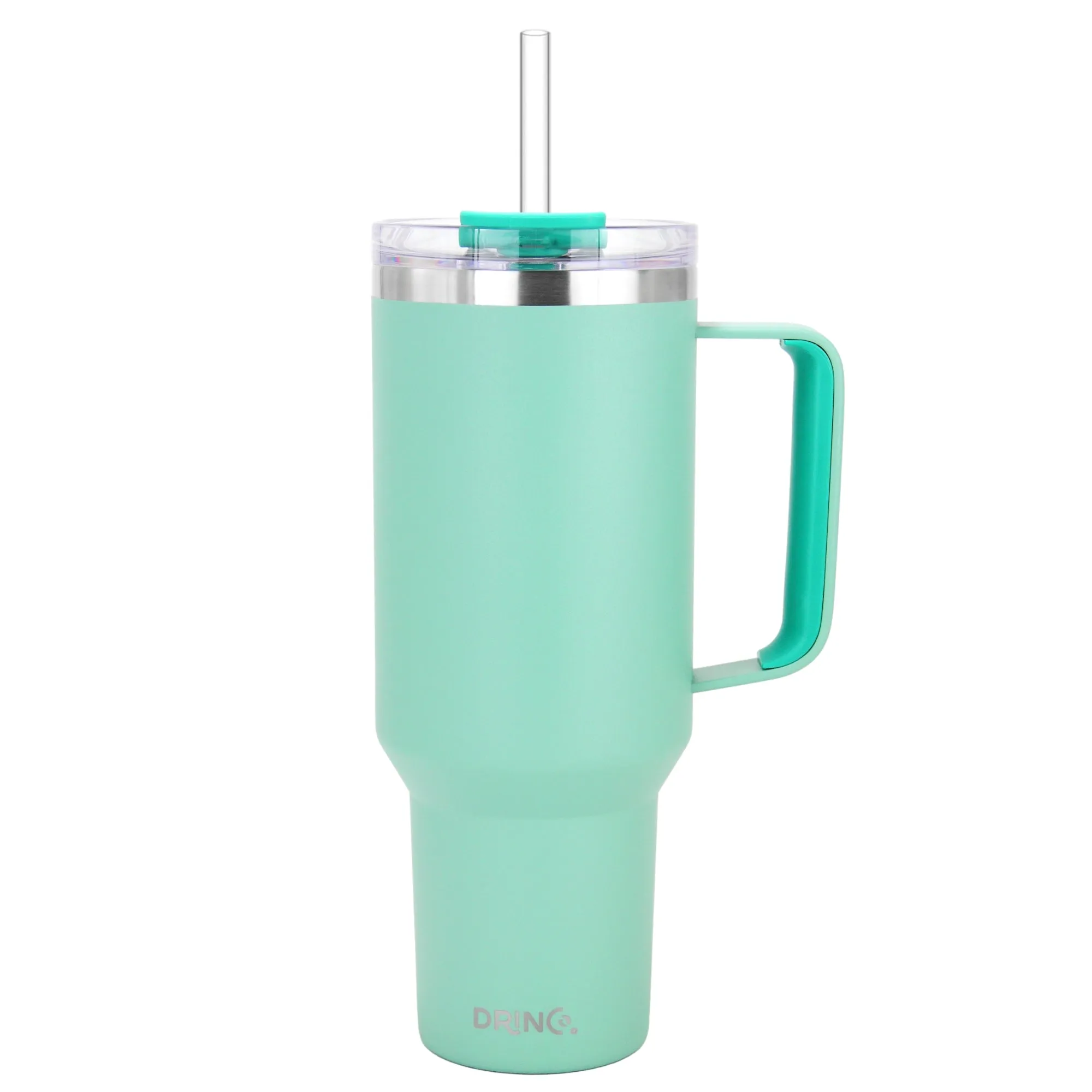 DRINCO® 40oz BugSur Tumbler with Handle - Sage