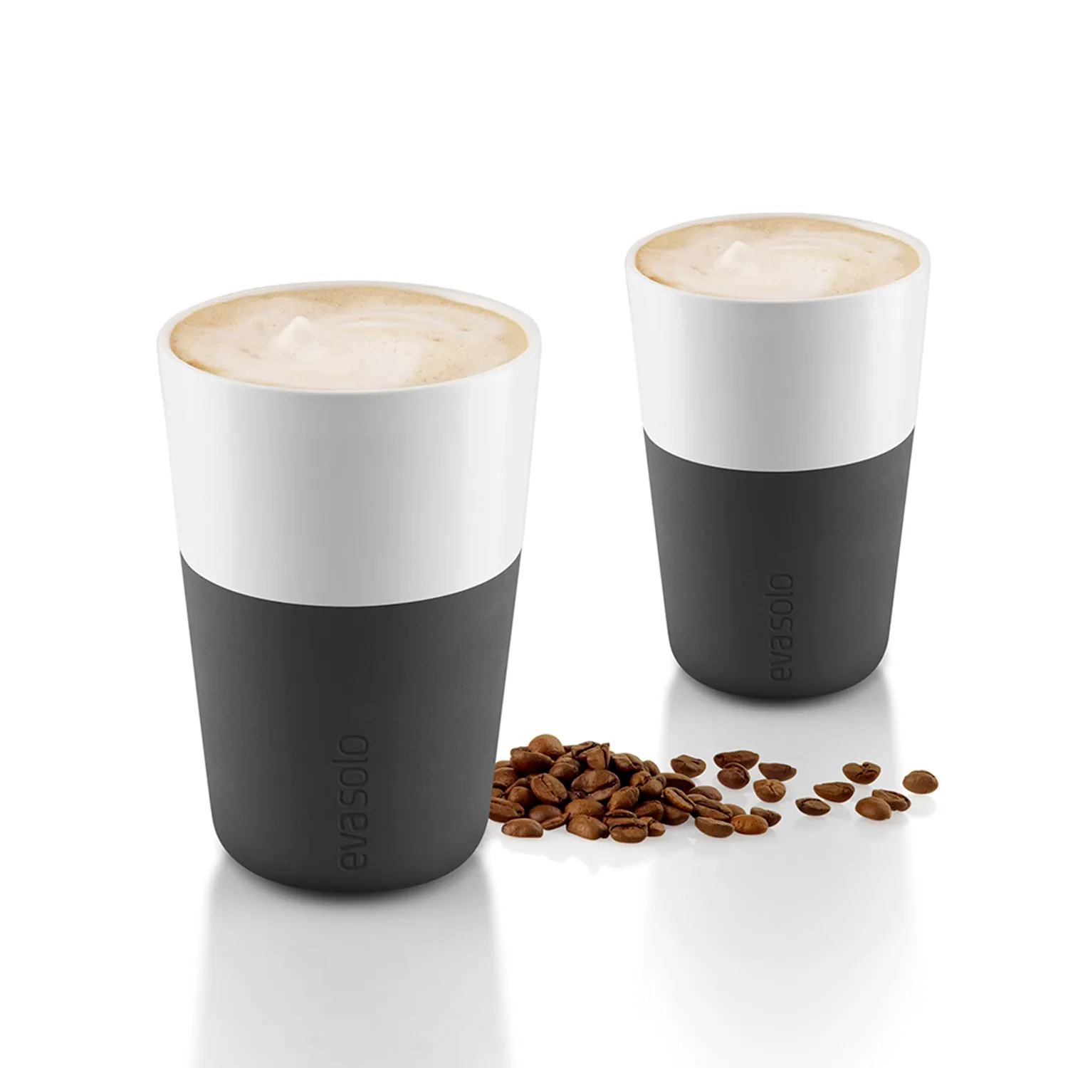 eva solo | tumbler cafe latte | set of 2 | black