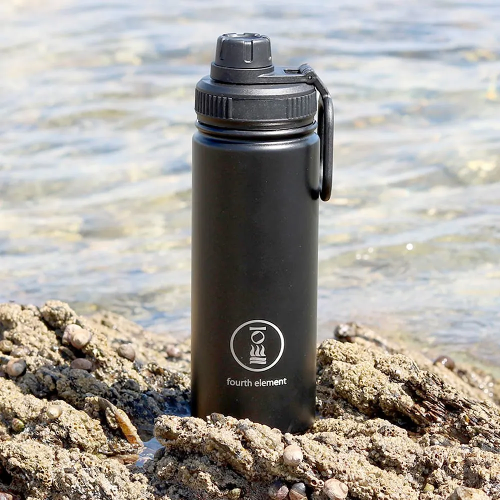 Fourth Element Gulper Insulated Bottle - Black