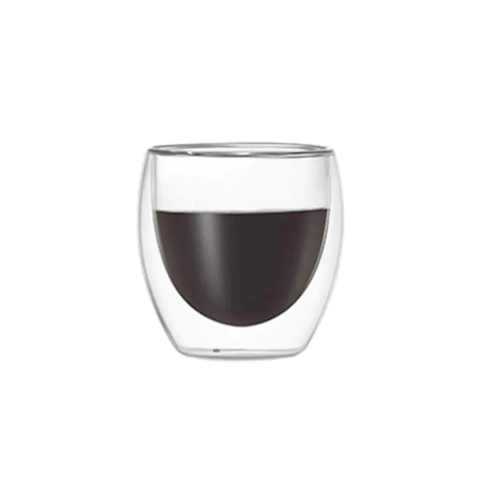 Heat-Resistant Double Wall Glass Cup