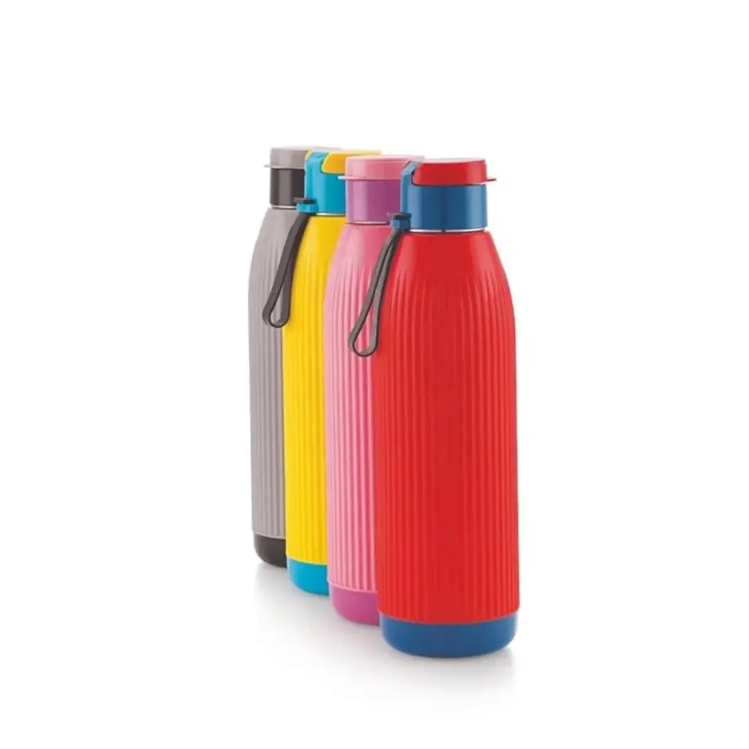 Liza Stainless Steel Insulated Water Bottle (800ML) For School, Office, Gym & Colleges Red