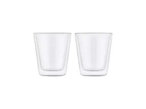 Maxwell & Williams Blend Double Wall Conical Cup 200ML Set of 2 Gift Boxed