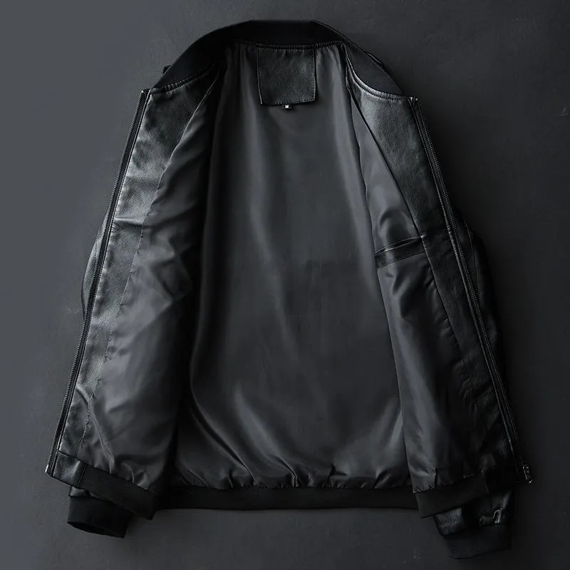 Men's Casual Leather Jacket