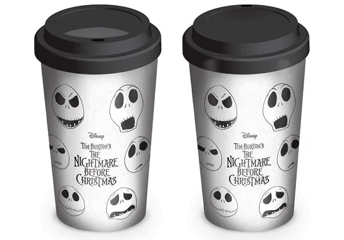 Nightmare Before Christmas Jack Skellington 12oz Travel Mug