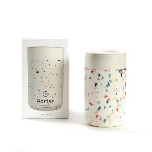 Porter Ceramic Travel Mug / Terrazzo Cream