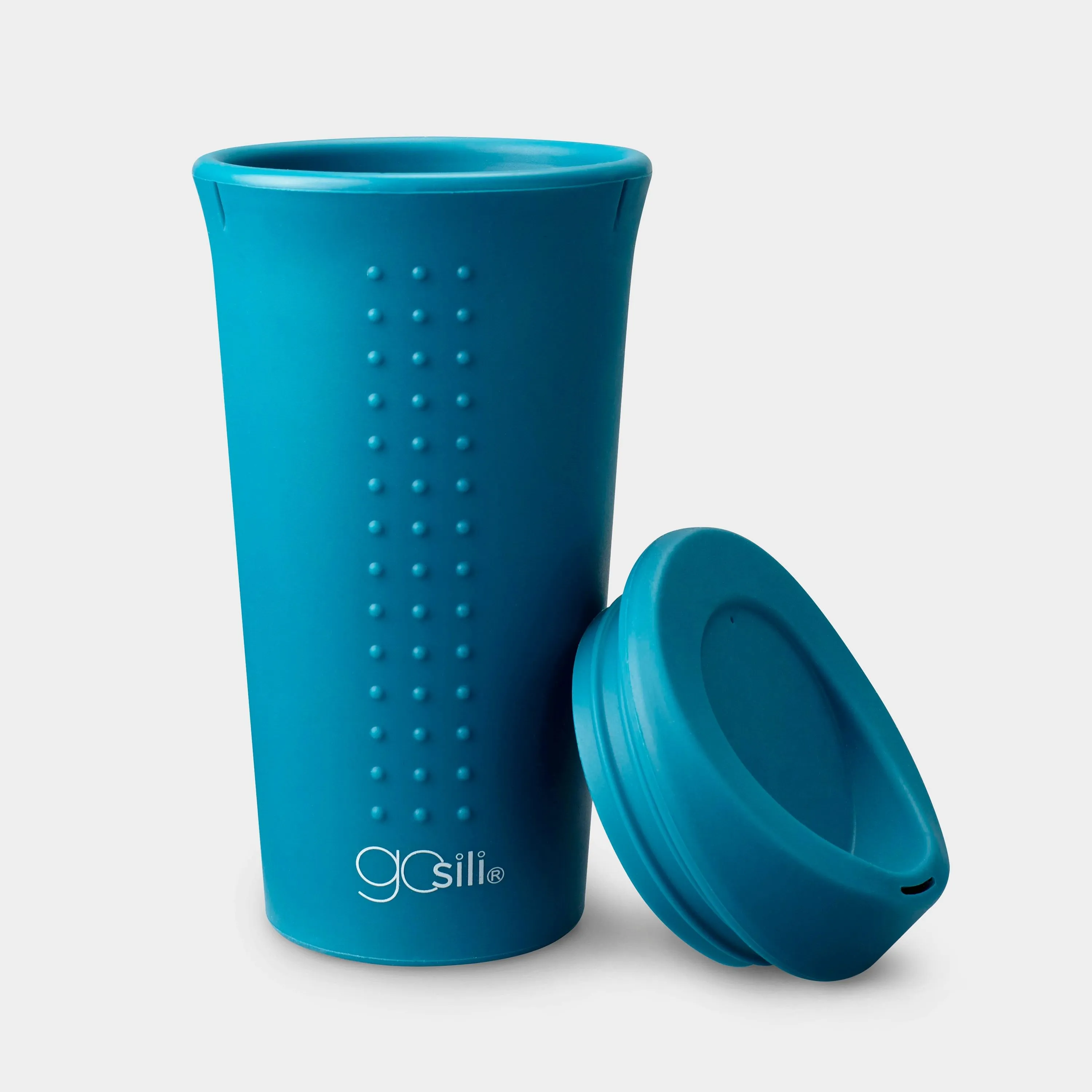 Reusable Silicone Travel Mug and Coffee Cup, 16oz