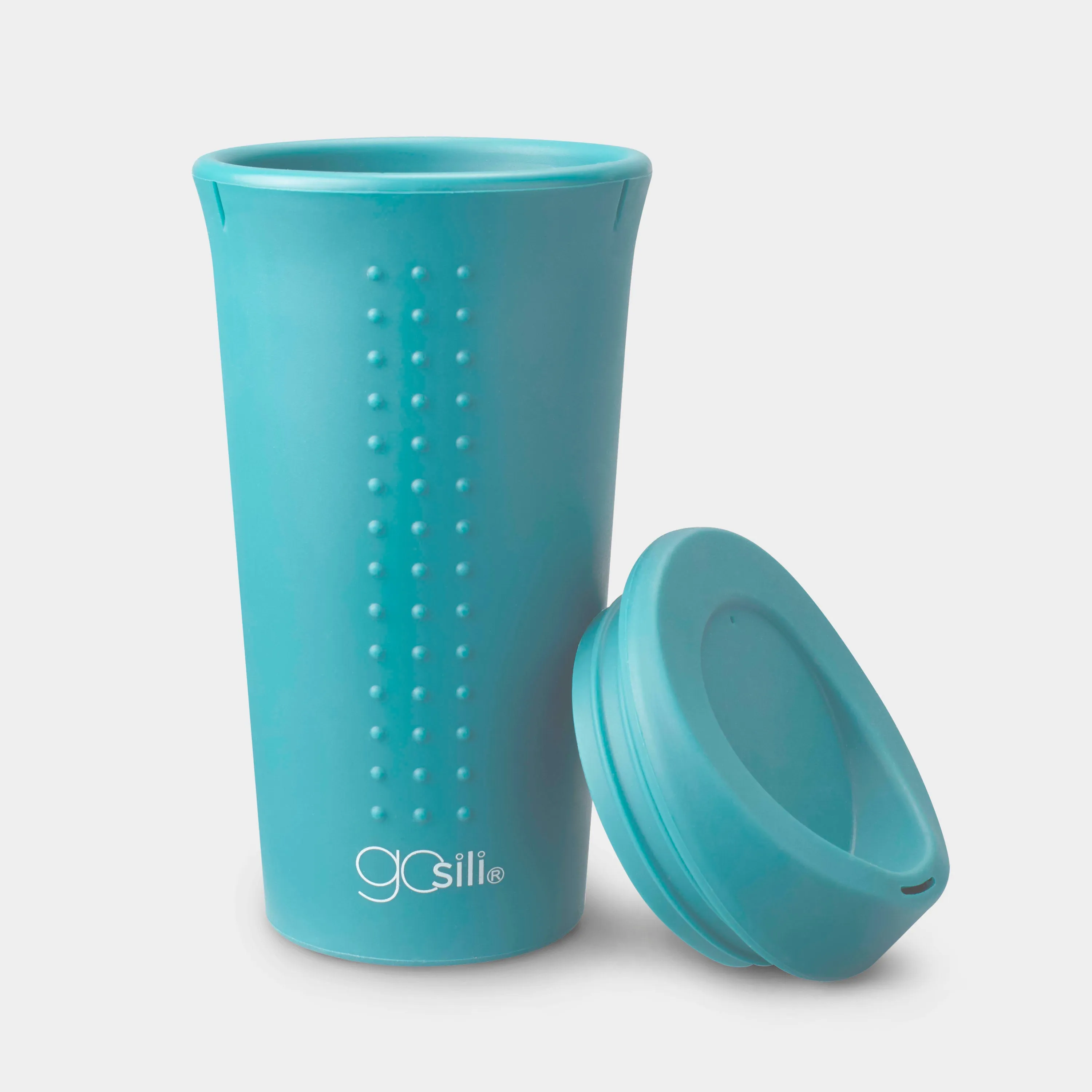 Reusable Silicone Travel Mug and Coffee Cup, 16oz