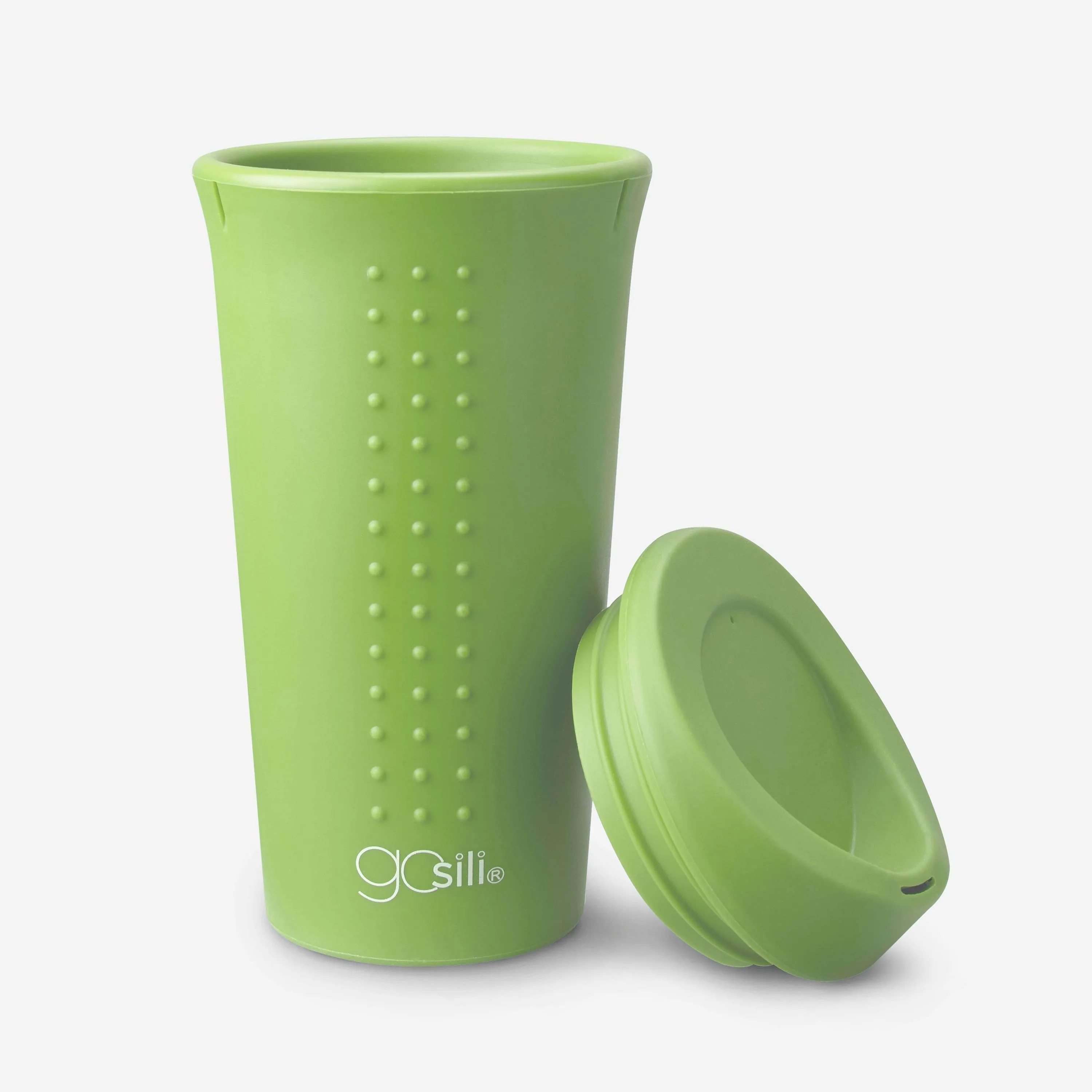 Reusable Silicone Travel Mug and Coffee Cup, 16oz