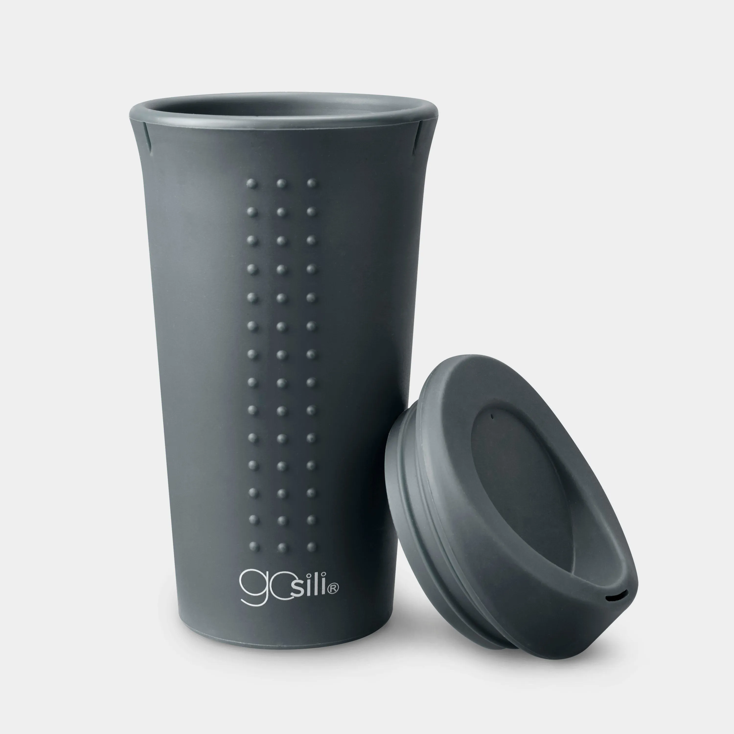 Reusable Silicone Travel Mug and Coffee Cup, 16oz