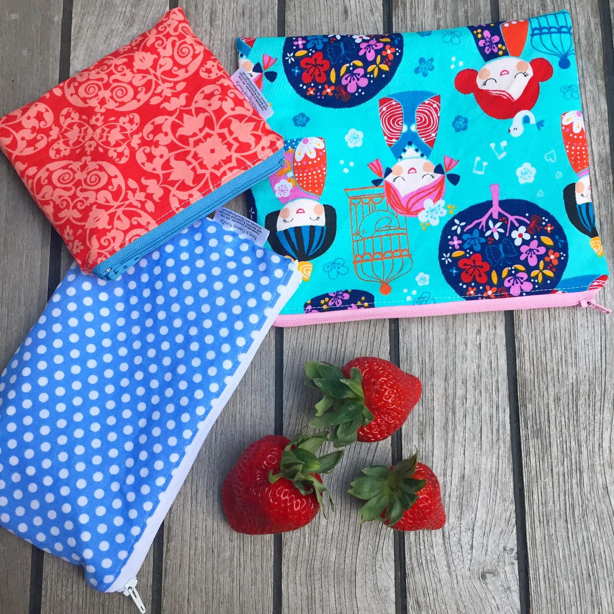 Reusable Zippered Bag