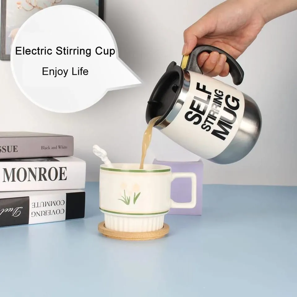 Self Stirring Coffee Mugs