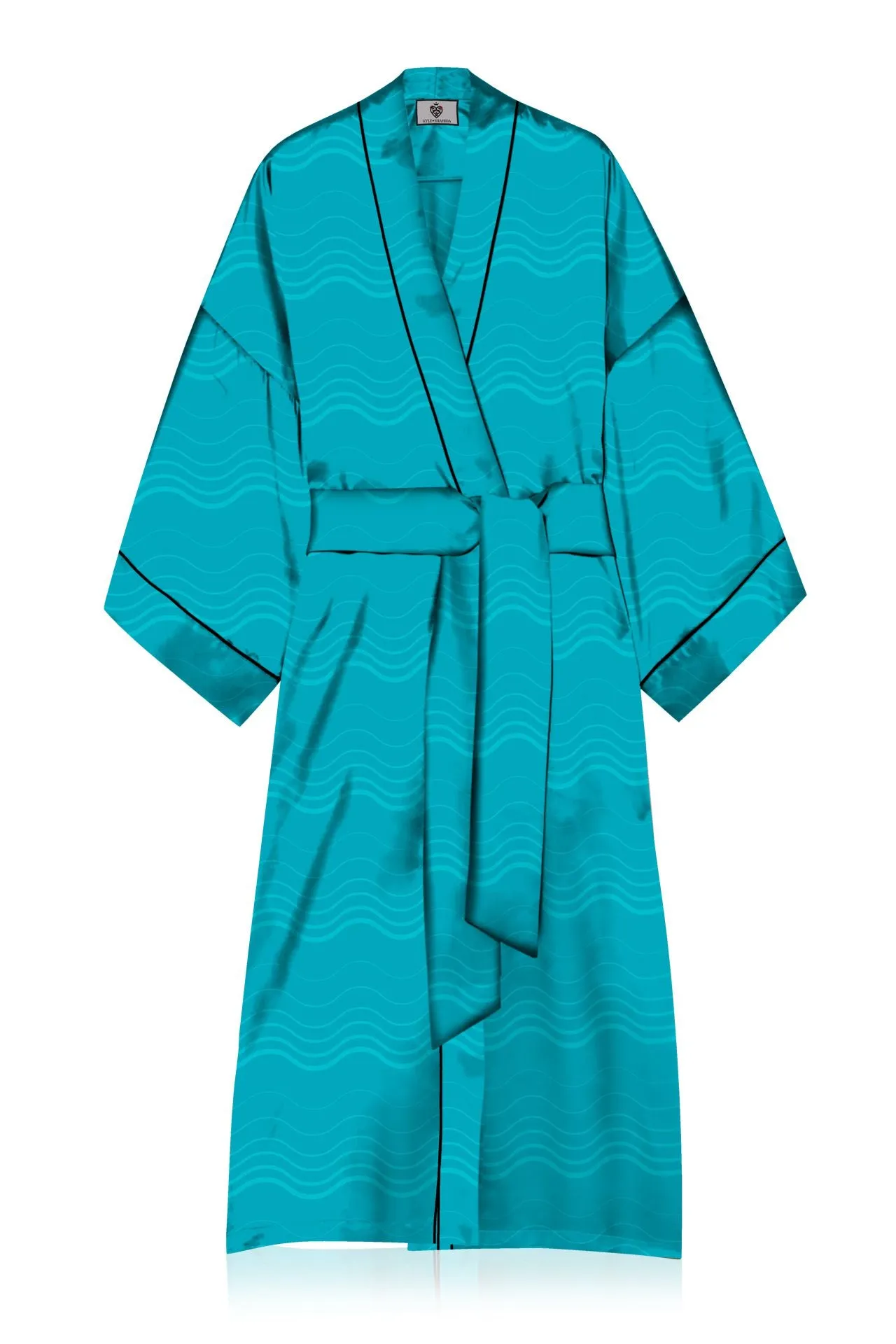 Short Silk Kimono Robe