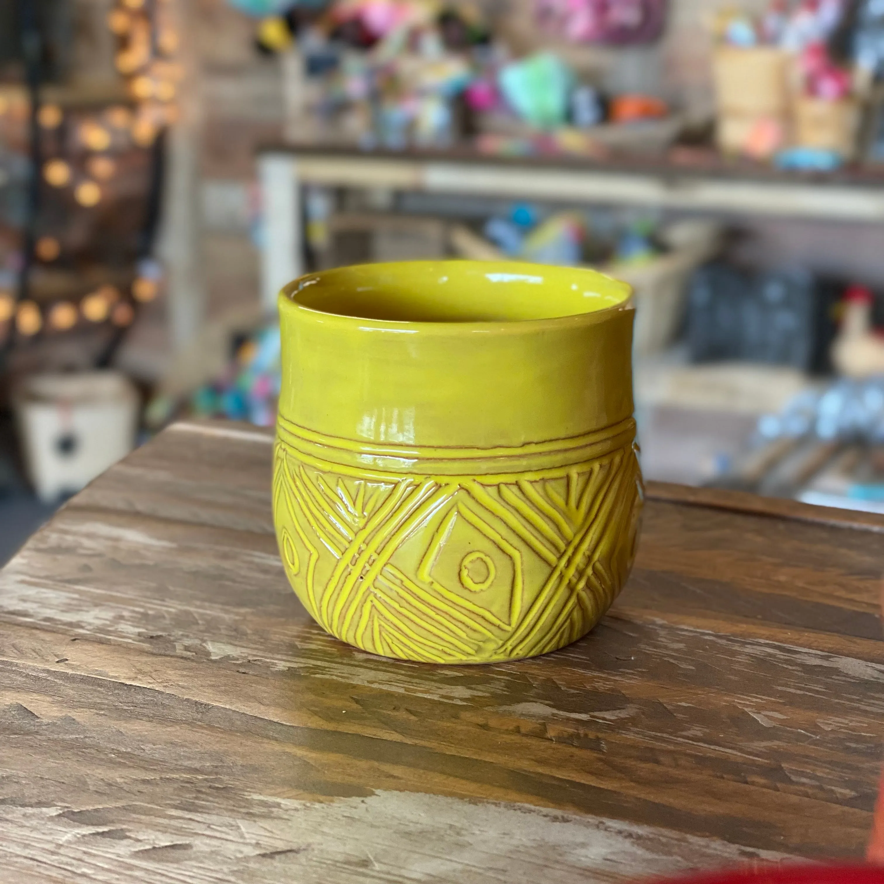 Short Taino Wine Tumbler (Sold Individually)