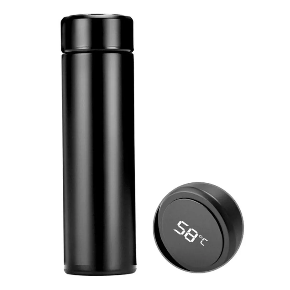 Smart Vacuum Insulated Water Bottle with LED Temperature Display (Mix Color)