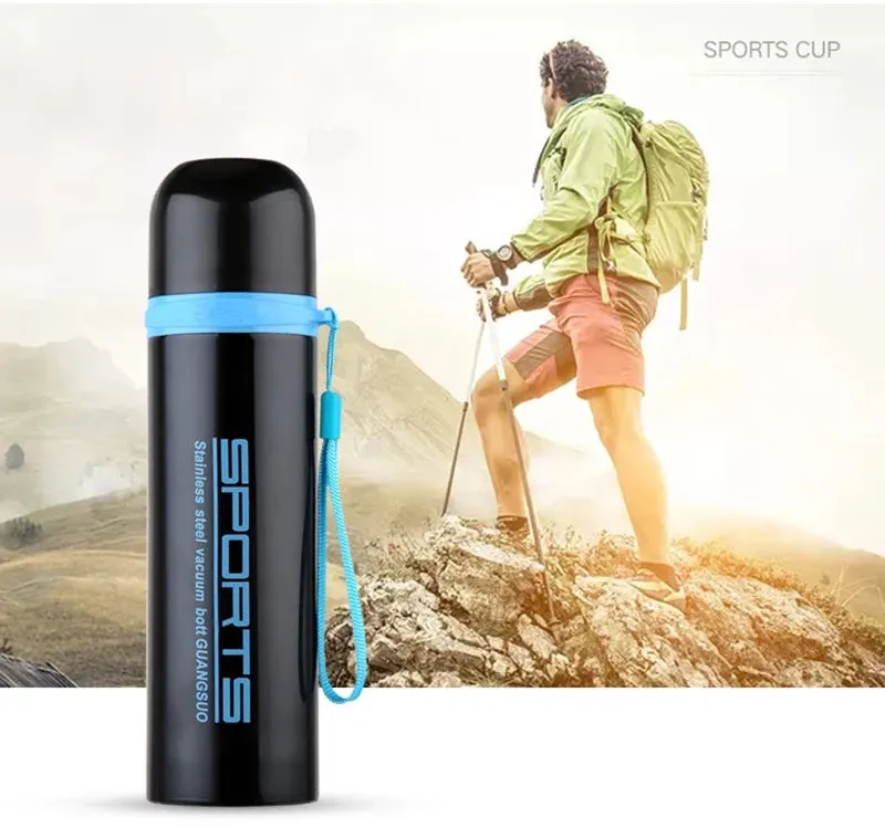 Stainless Steel Double Wall Insulated Thermos Drink Bottle