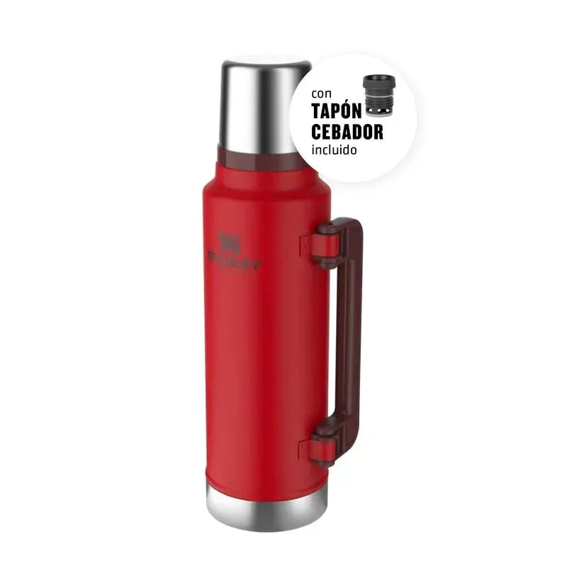 Stanley Classic Thermos With Tapon Cebador 1.4L Lava Red