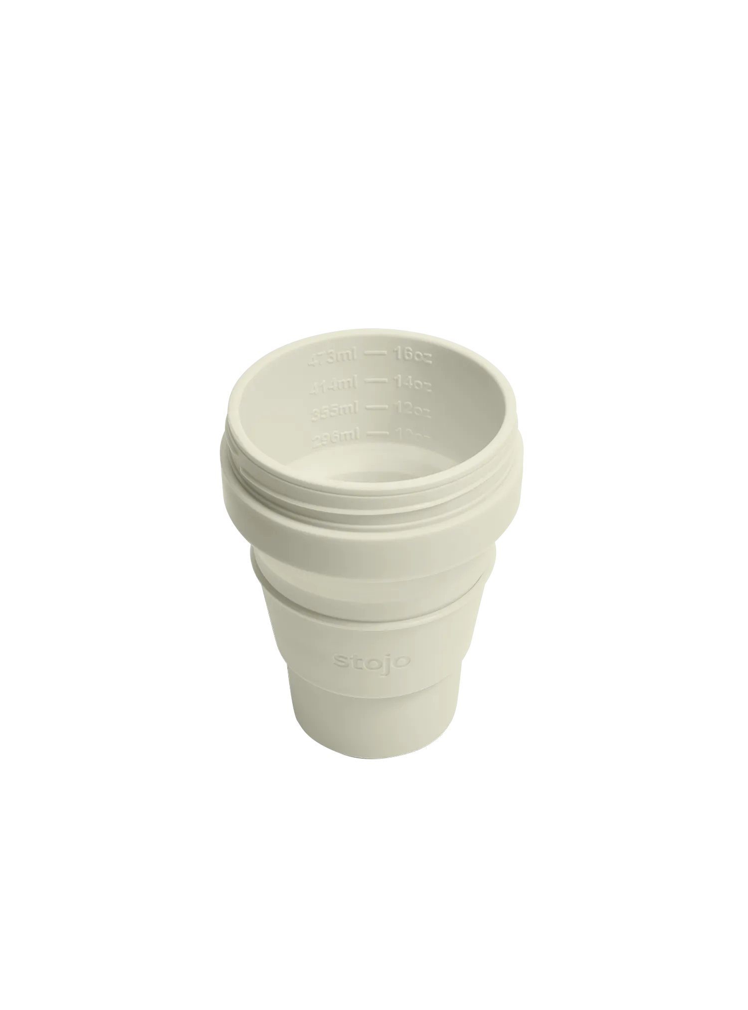 Stojo Collapsible Cup Biggie 16oz/470ml (Oat)