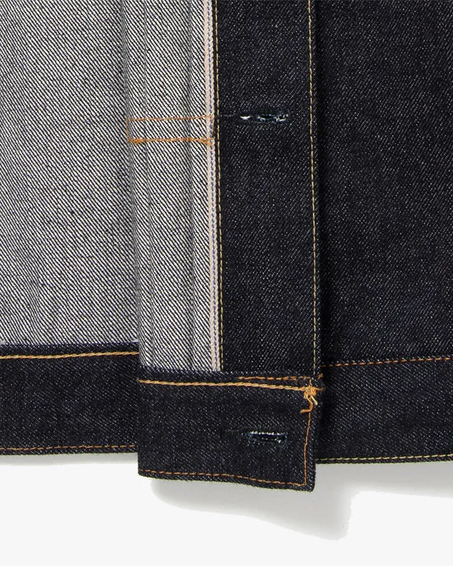 Studio D'Artisan SD-412 Type II Selvedge Denim Jacket - Indigo Onewash