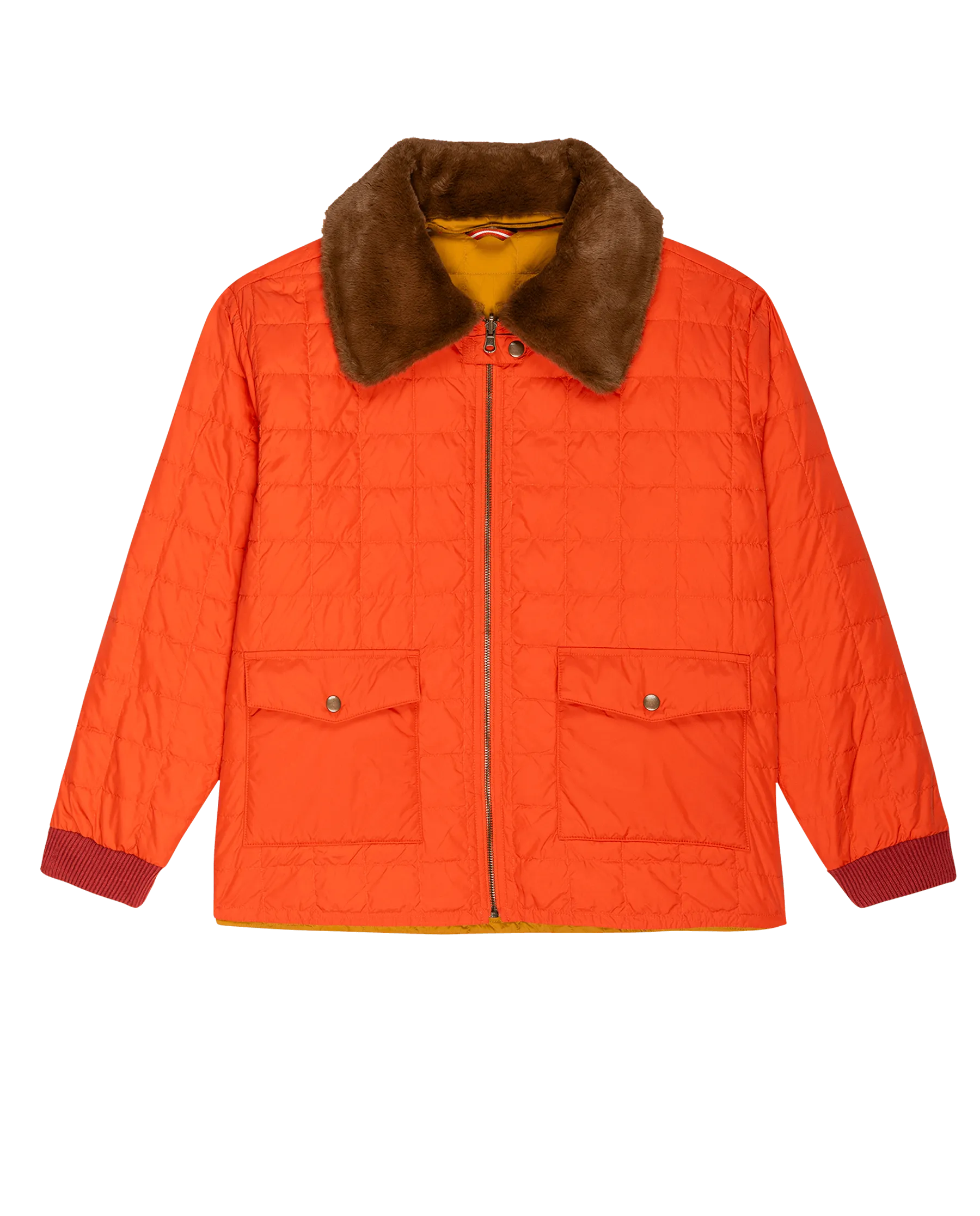 The Reversible Down Logger Puffer. -- Poppy and Amber