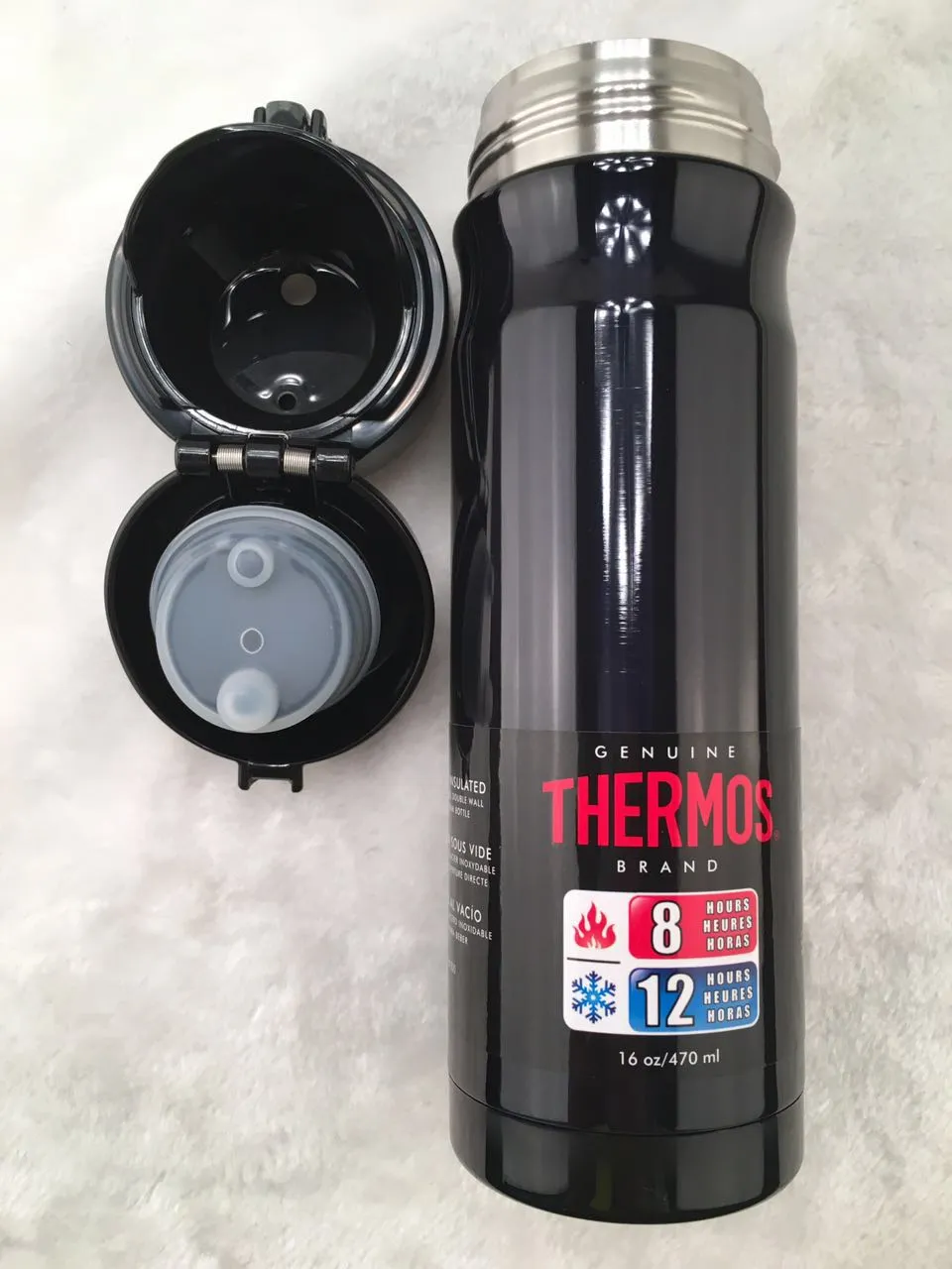 Thermos 470 ml Stainless Steel Vacuum Insulated Commuter Bottle